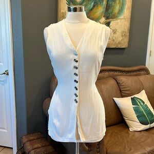 Vintage City Triangles Sleeveless Top